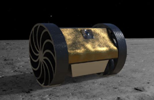 Robot explorador espacial Jaguar-I a la Luna de México