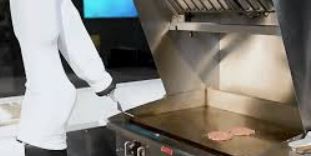 robot cocinero Flippy de Miso Robotics cocina hamburguesas
